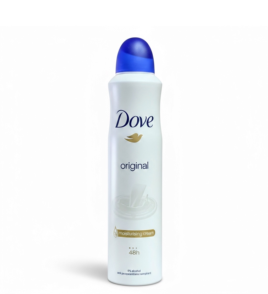 اسپری داو ضد تعریق با رایحه شیر Dove Original Silk Dry Spray Antiperspi 48h